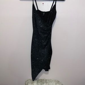 Windsor sparkle wrap dress